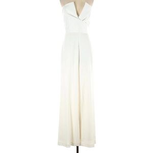 Jay Godfrey white jumpsuit